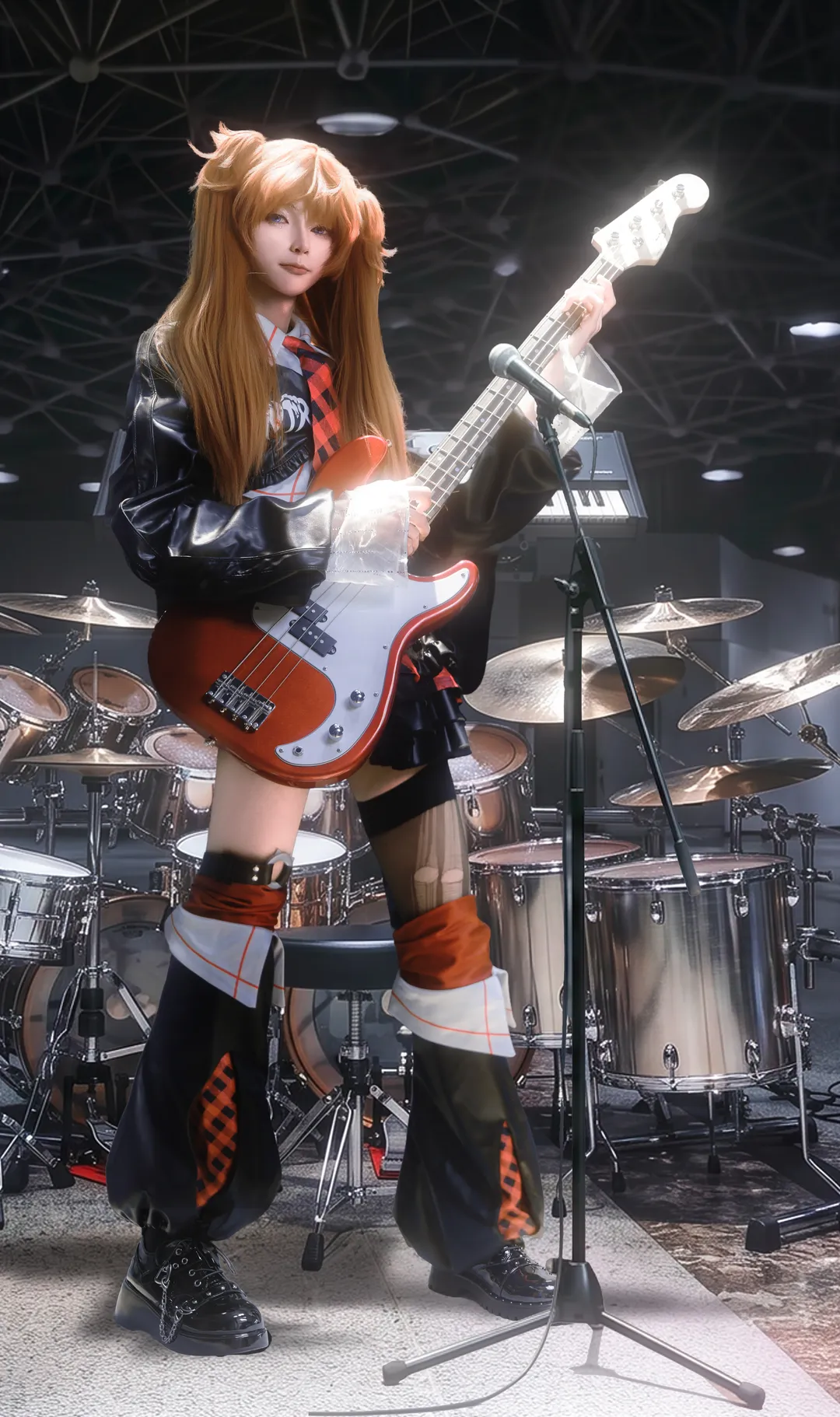 【Eva新世纪福音战士cos】摇滚主题的工业风影棚拍摄 - 第 1 张