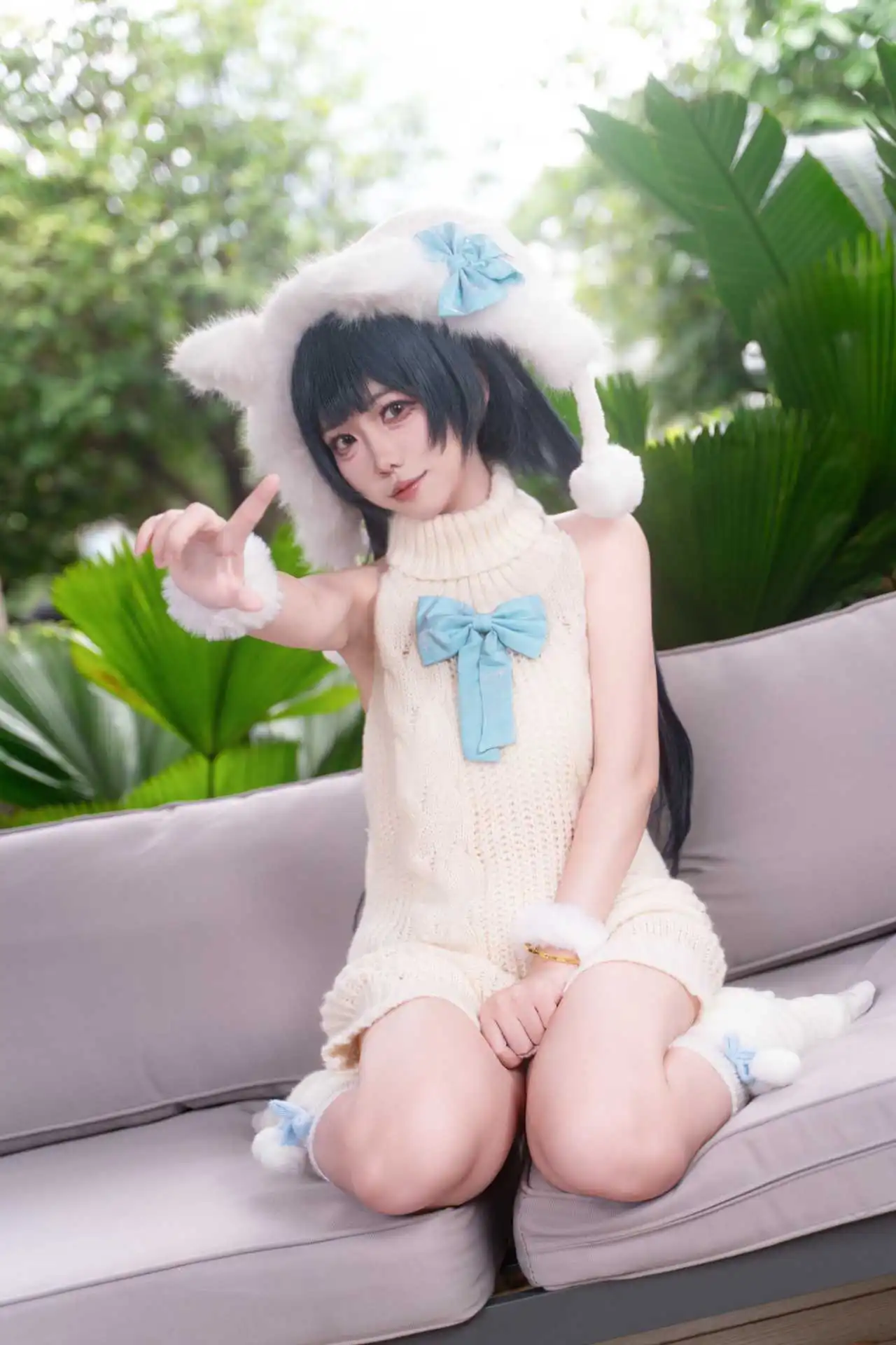 [Ryuge Kisaki Cosplay] Afternoon Relaxation Time in Blue Archive - Image 1