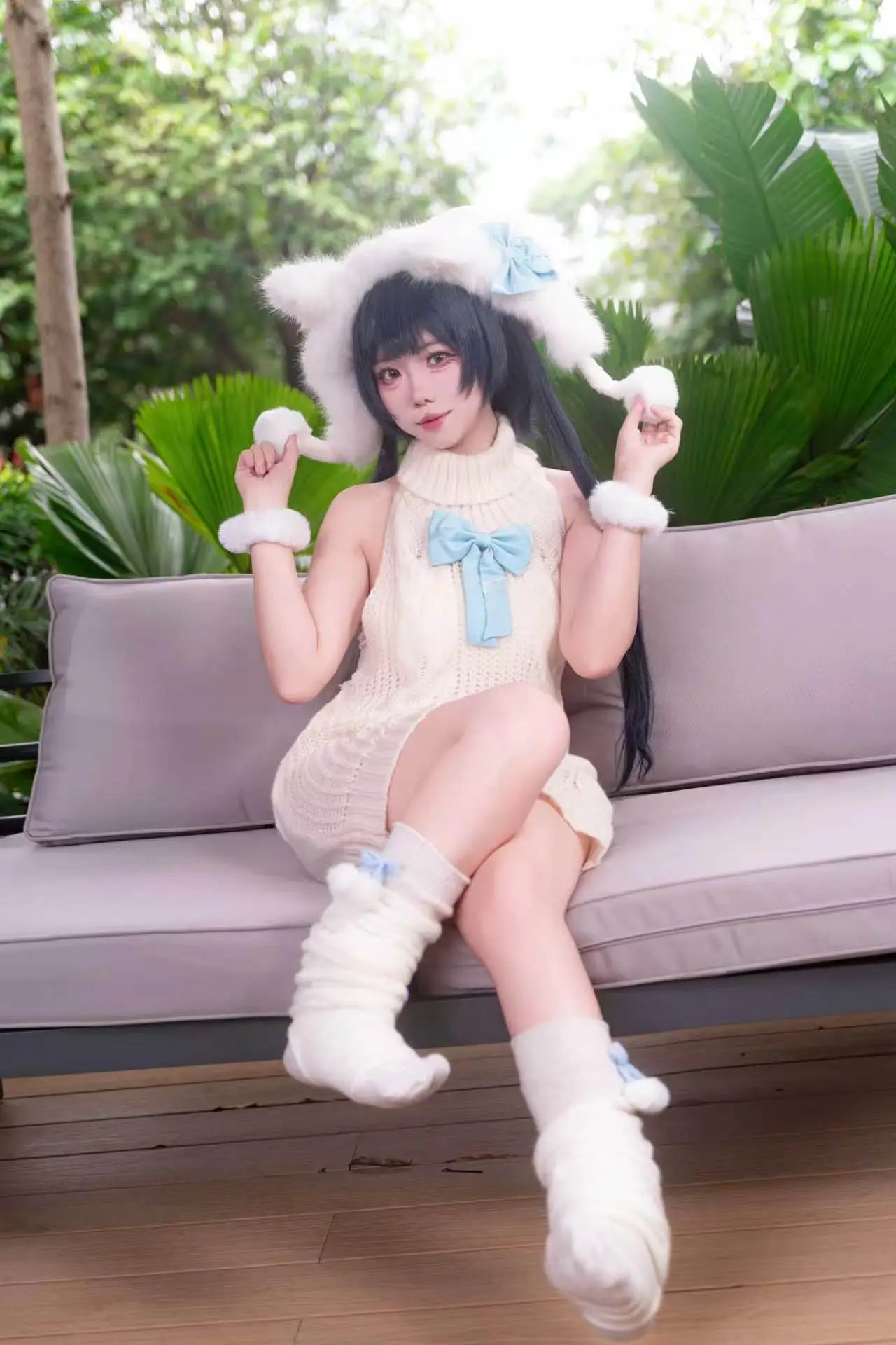[Ryuge Kisaki Cosplay] Afternoon Relaxation Time in Blue Archive - Image 2