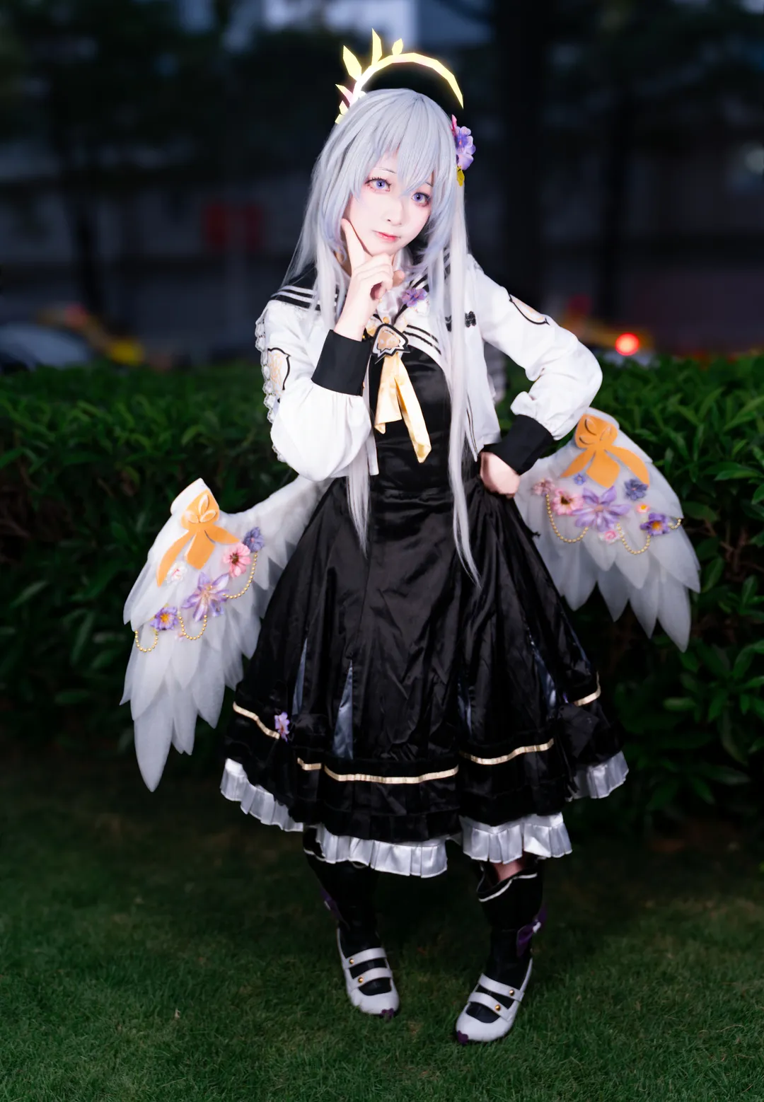 【白洲梓cos】蔚蓝档案 萤火虫漫展外景记录