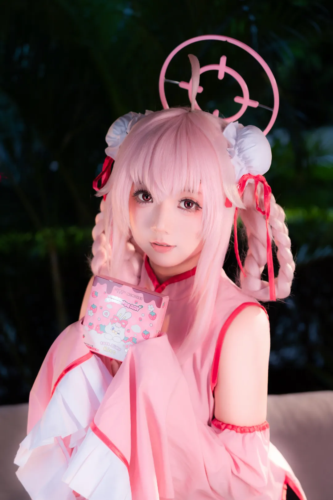 【柚鸟夏cos】蔚蓝档案中关于海绵蛋糕的日常思考 - 第 1 张