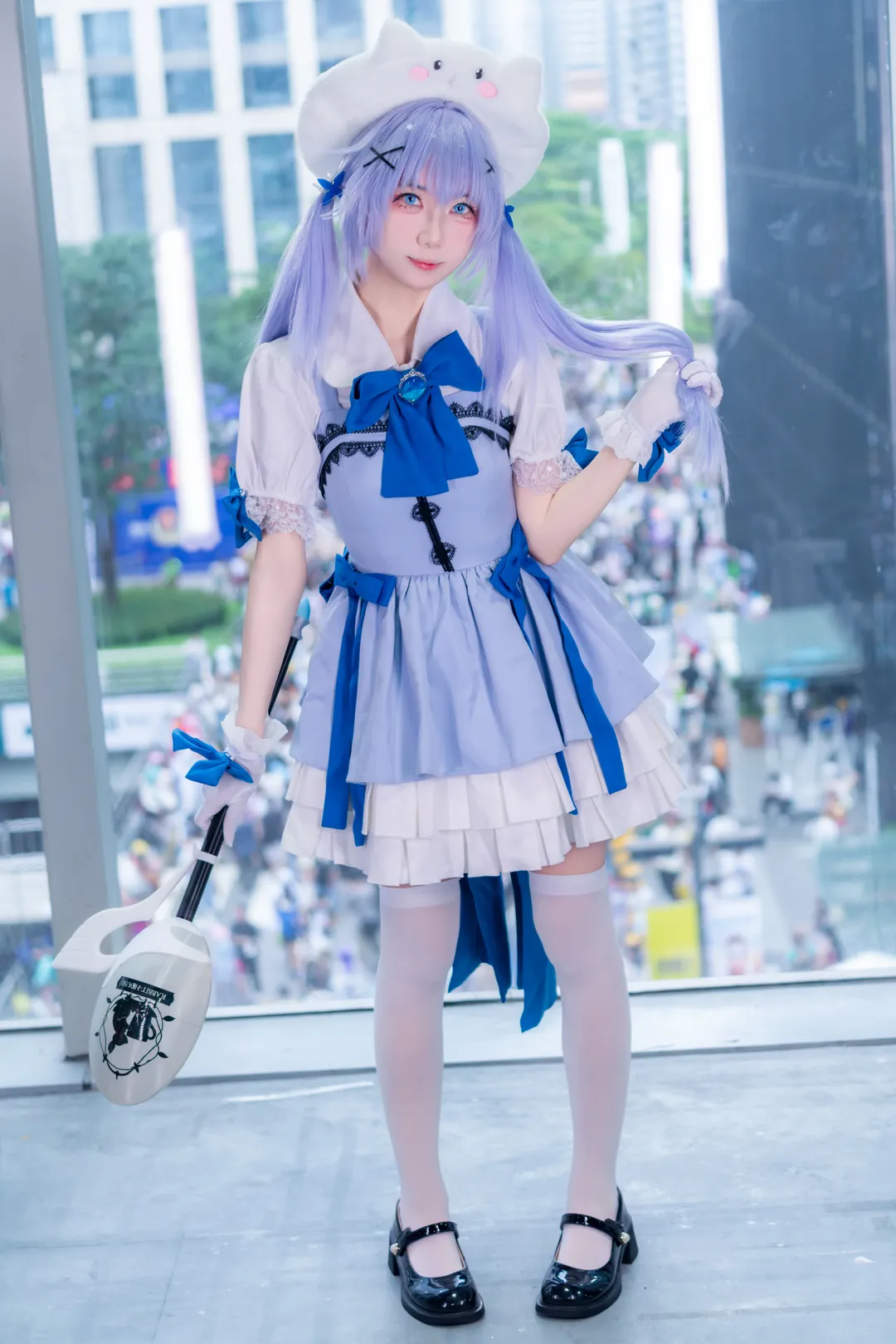 【香风智乃cos】萤火虫漫展上的咖啡师小兔子 - 第 2 张