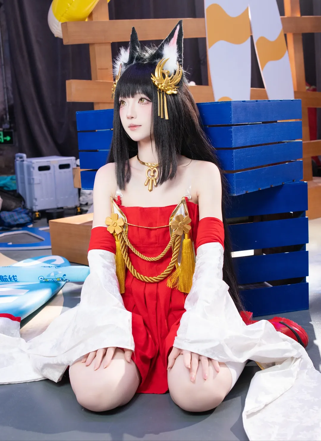 【长门cos】碧蓝航线盛夏清凉节，捕捉海边的慵懒瞬间 - 第 2 张