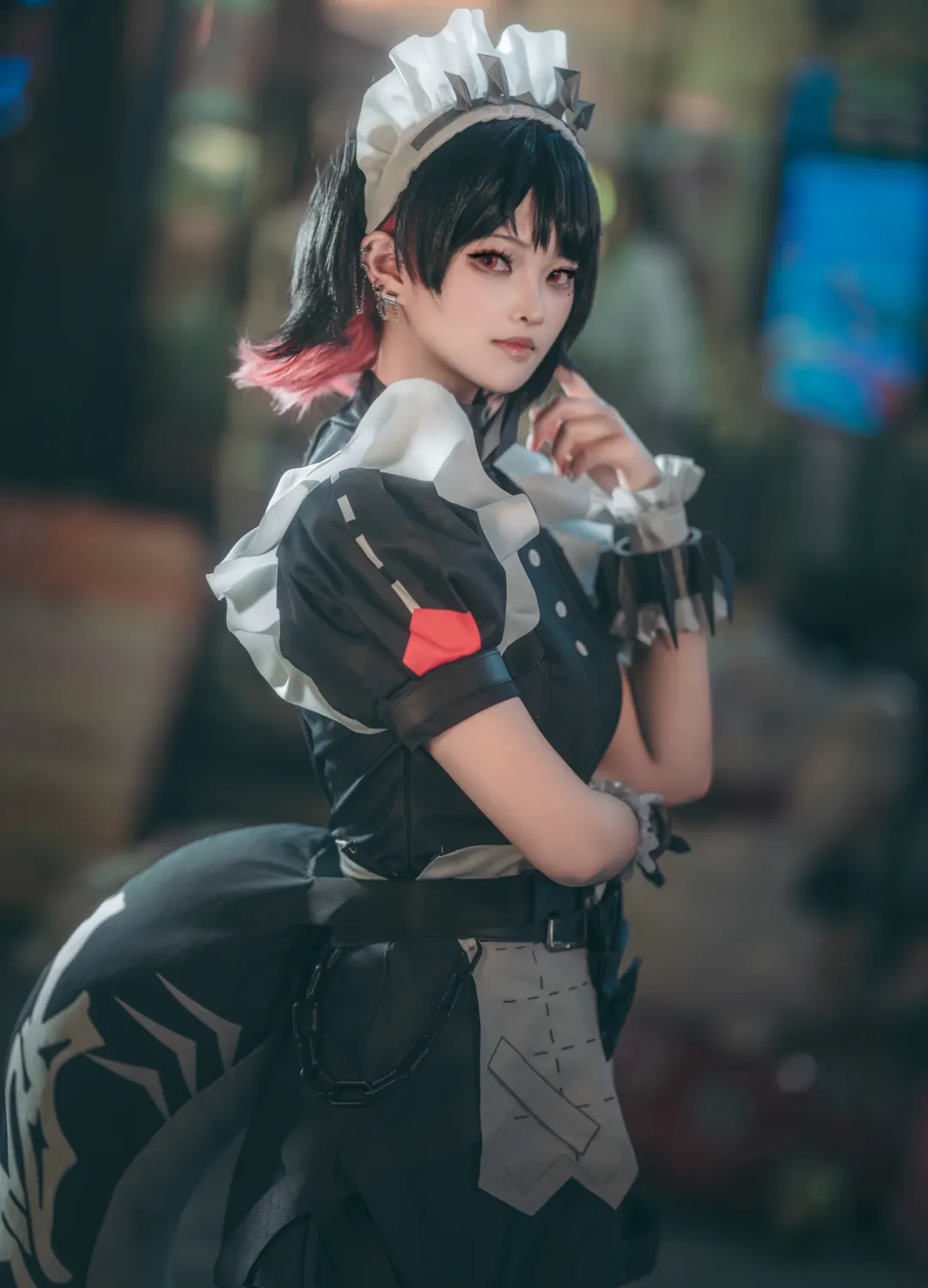 【艾莲乔cos】绝区零艾莲乔夜景街头记录 - 第 2 张