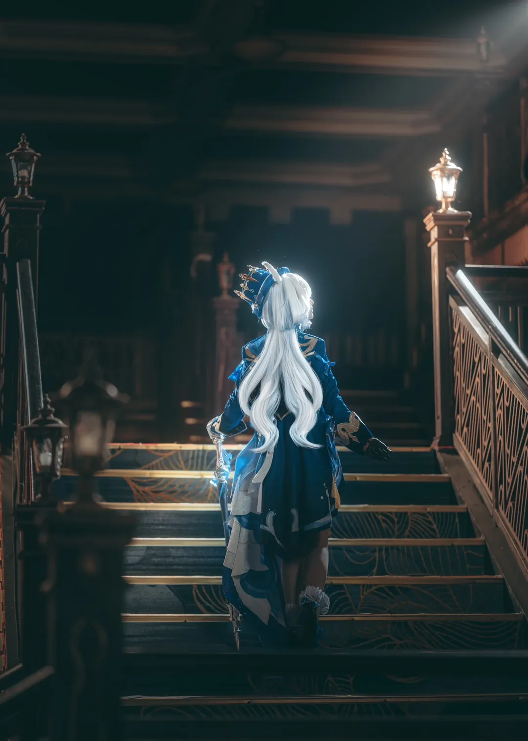 【芙宁娜cos】为原神水神庆生，亲自包场大剧院 - 第 3 张