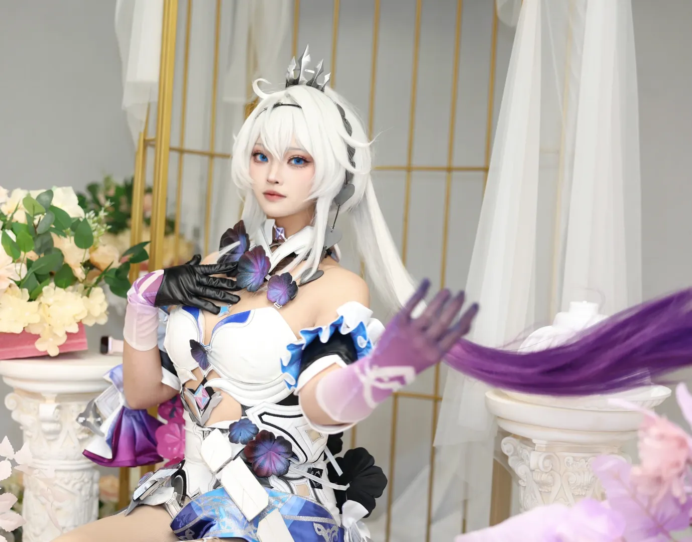 【琪亚娜cos】崩坏3，生日会现场与P1完美甩发的背后 - 第 1 张