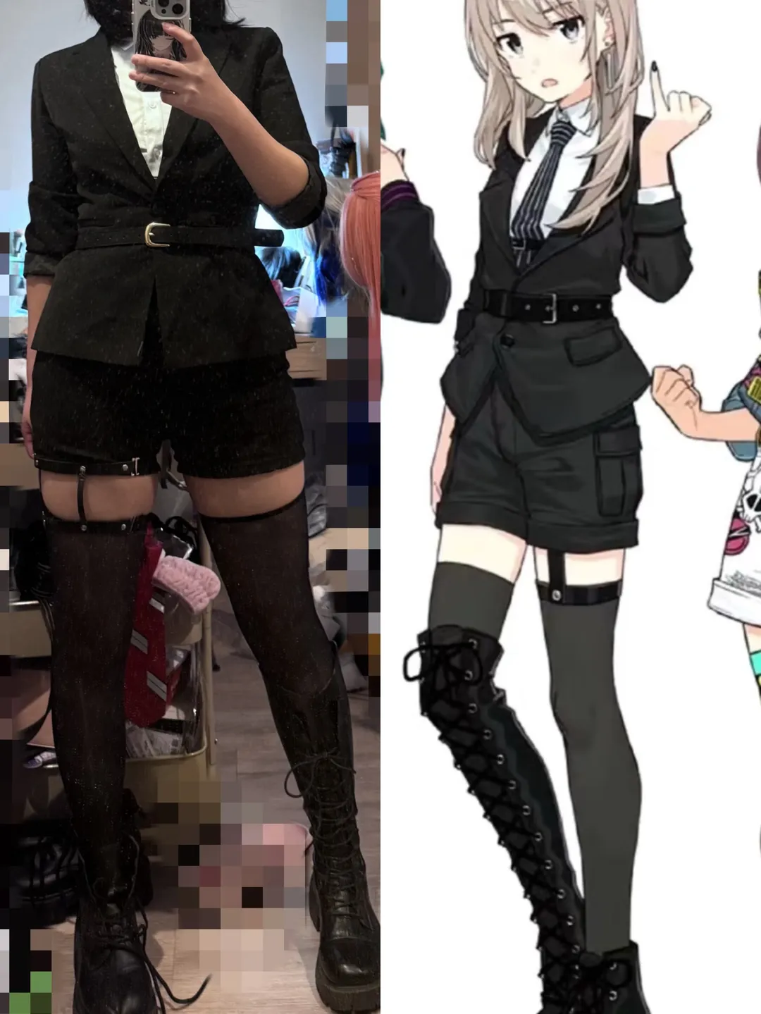【河源木桃香cos】六套c服拼凑出MMK，明天赶赴girlsbandcry快闪！