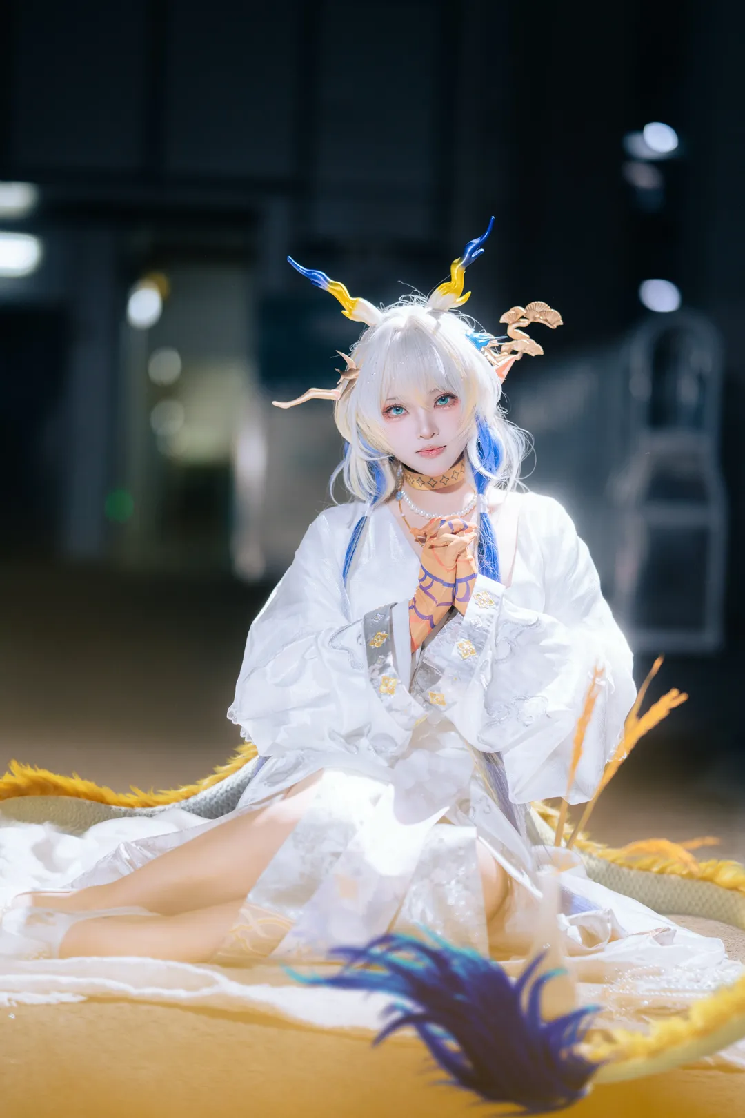 【黍cos】明日方舟音律黍的暗色系场照复盘