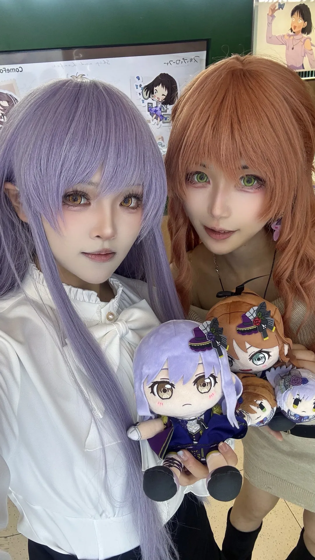 【凑友希那cos】和今井莉莎一起逛BanG Dream! Roselia邦咖