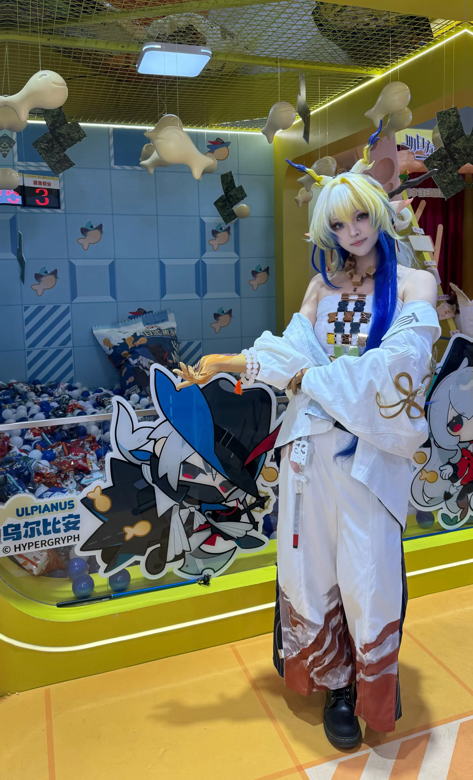 【黍cos】明日方舟联名上好佳展台真实体验 - 第 4 张