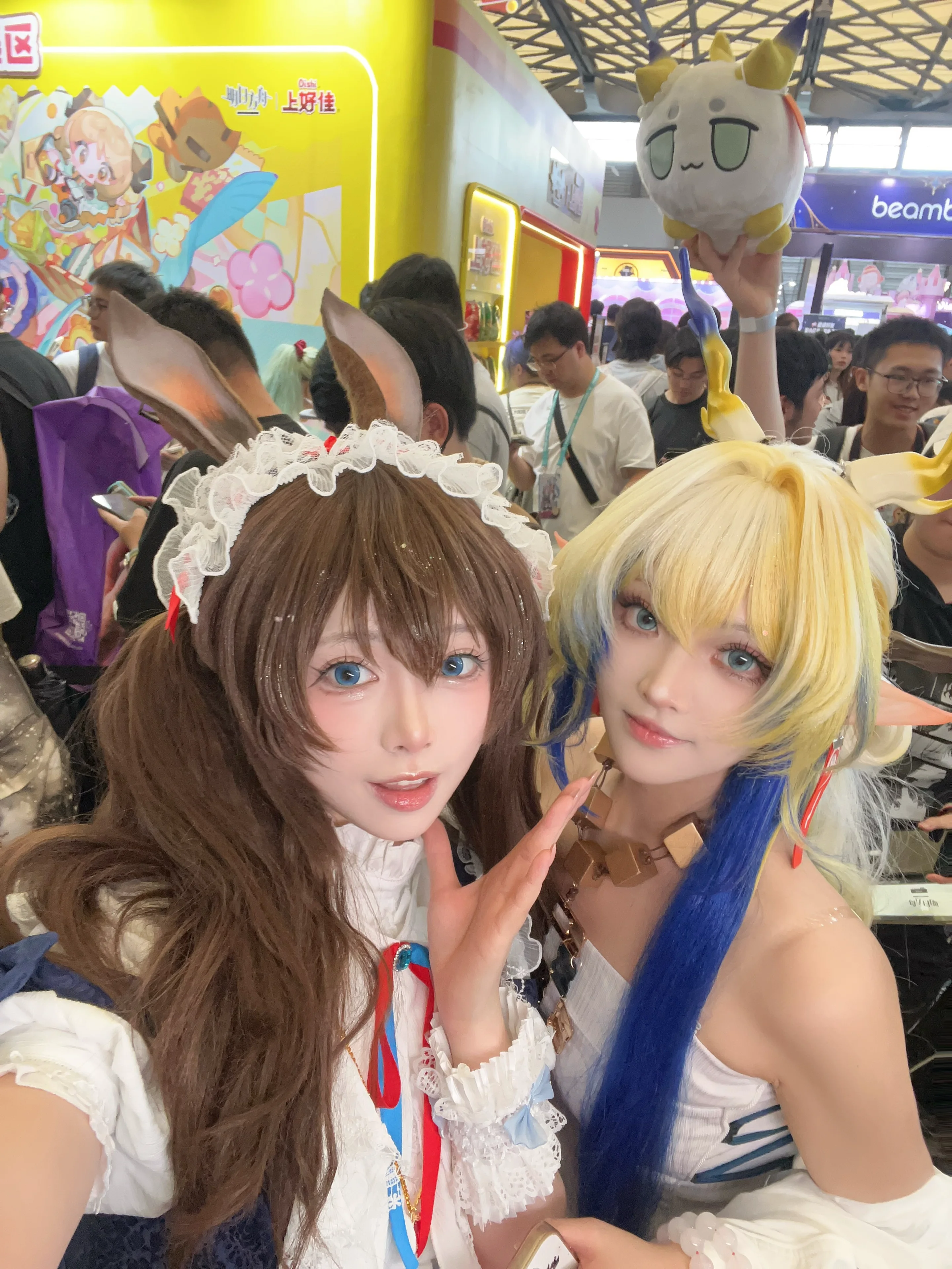 【黍cos】明日方舟联名上好佳展台真实体验 - 第 6 张