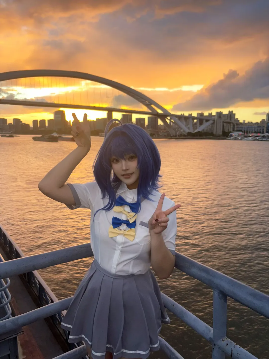 【八奈見杏菜cos】敗犬女主太多了，這抹彩虹太適合她了 - 第 3 張