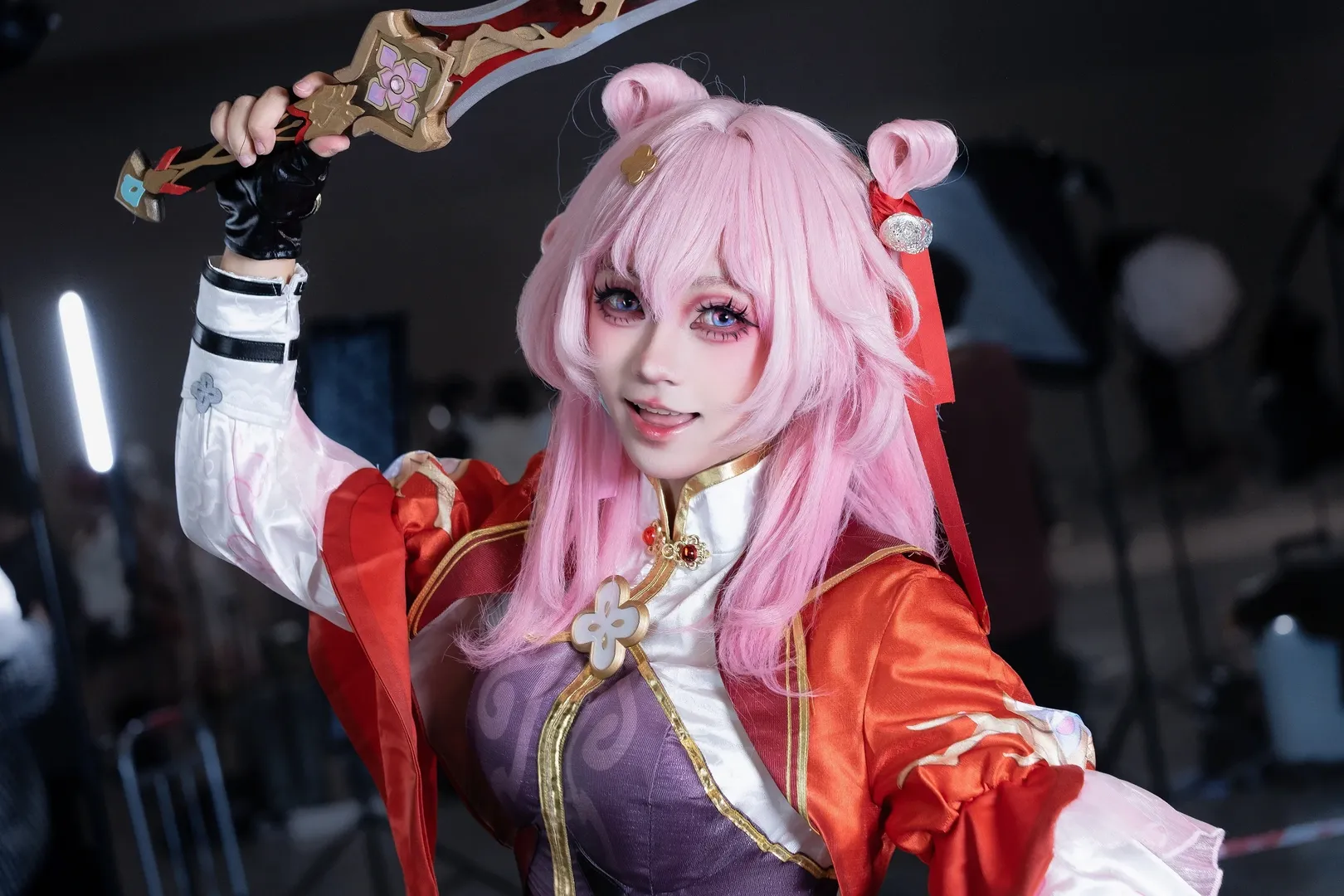【三月なのか コスプレ】『崩壊：スターレイル』重慶夢郷の楽しいイベント写真 - 1 枚目