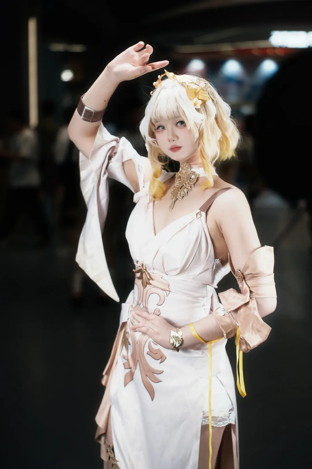 【アグライア コスプレ】『崩壊：スターレイル』のイベント写真、華やかな装いに隠された仕立屋 - 6 枚目