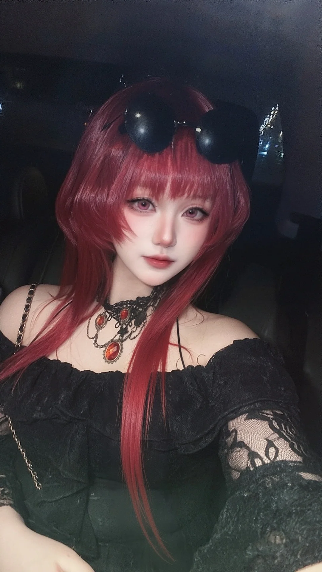 【卡芙卡cos】崩壞星穹鐵道的暗夜掠影 - 第 1 張