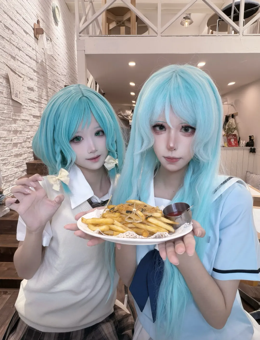 [Hikawa Hina cosplay] BanG Dream! Twin Stars' Leisurely Afternoon - Image 4