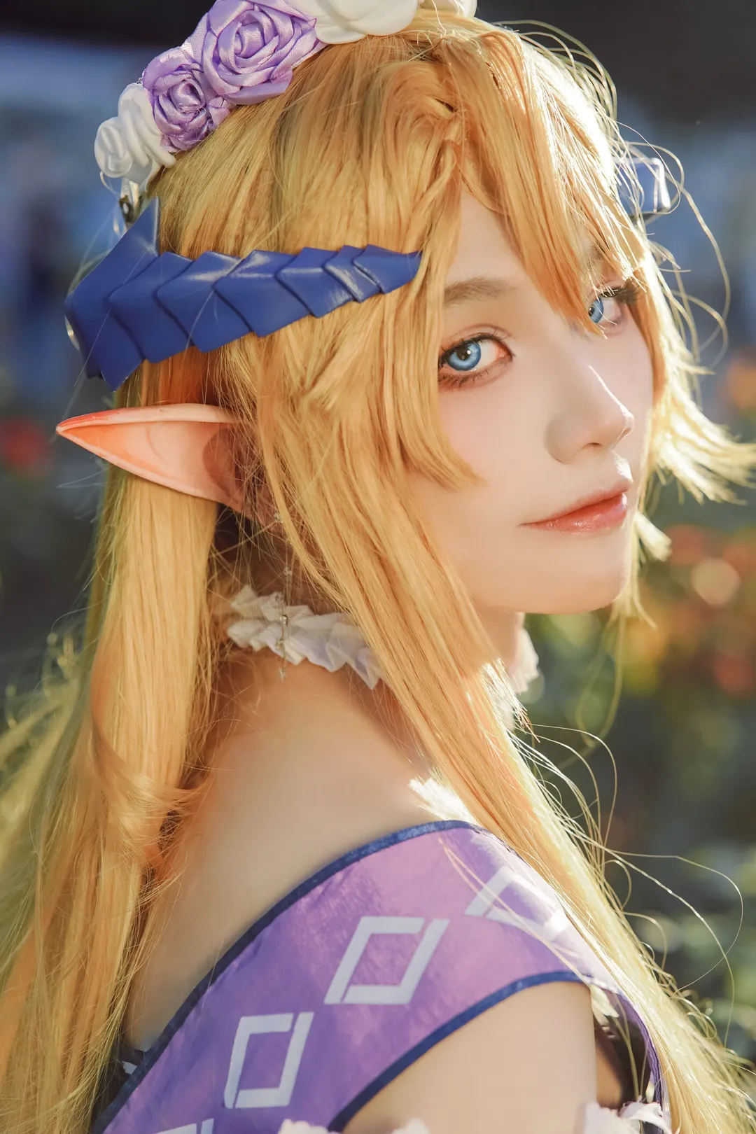 【琴柳cos】明日方舟识芳，定格欧式庄园的清晨光影 - 第 7 张