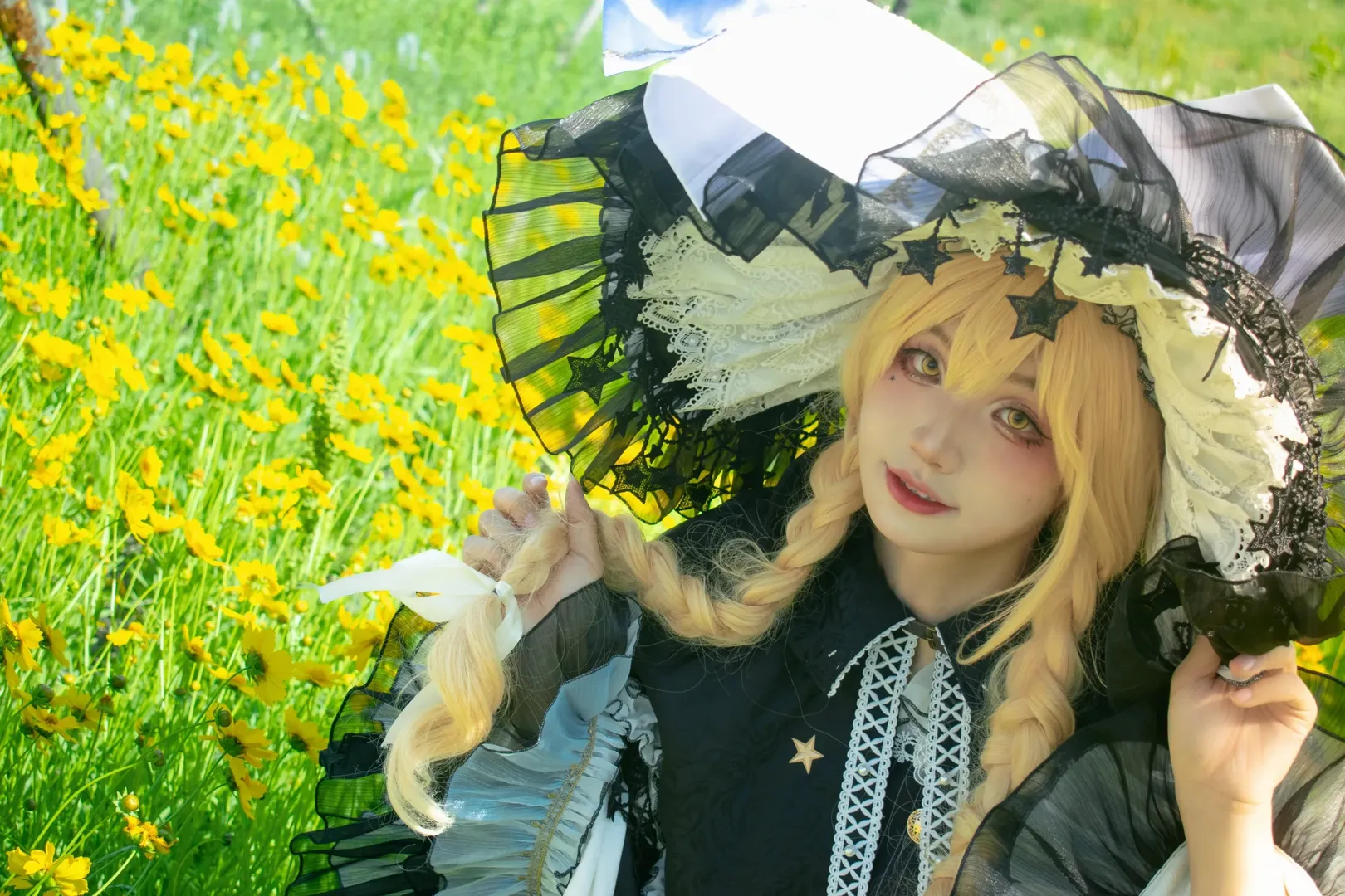 【雾雨魔理沙cos】东方project的校园后院魔法使 - 第 2 张