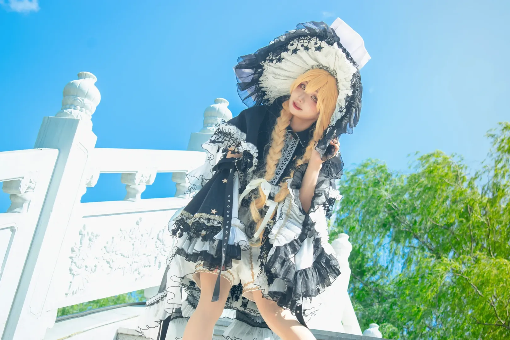 【雾雨魔理沙cos】东方project的校园后院魔法使 - 第 4 张