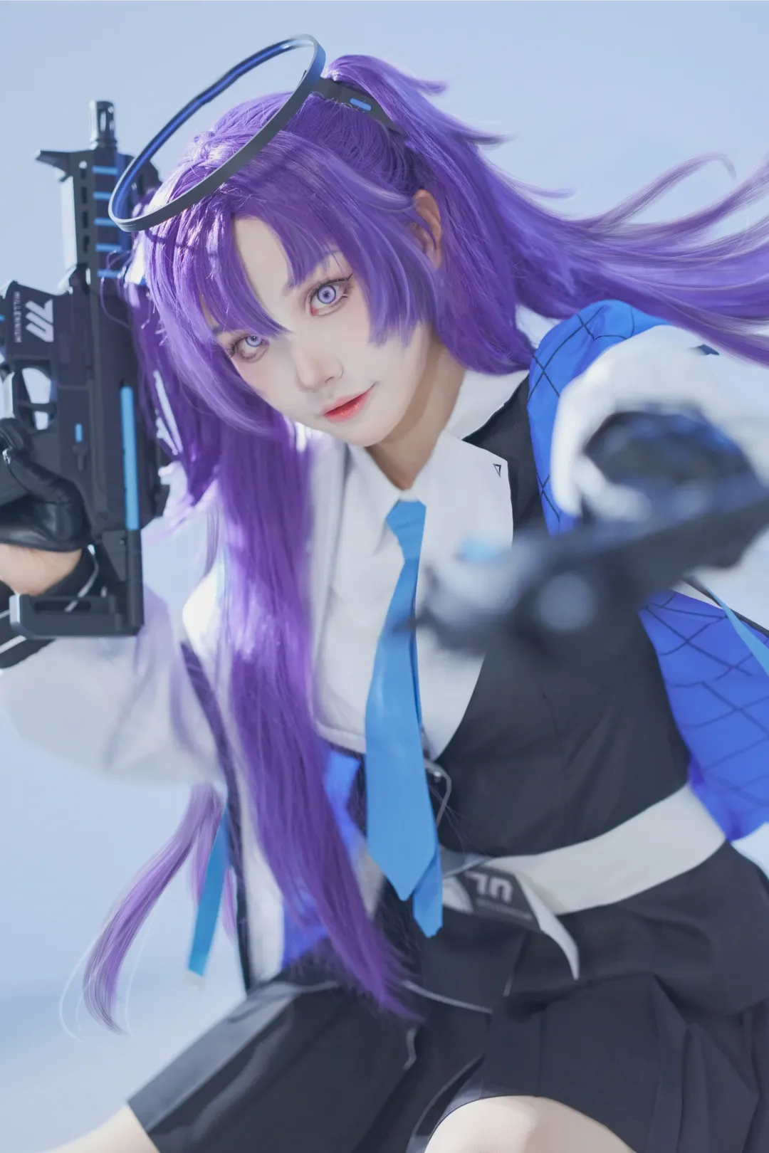 【早濑优香cos】蔚蓝档案的千禧年黑客少女 - 第 2 张