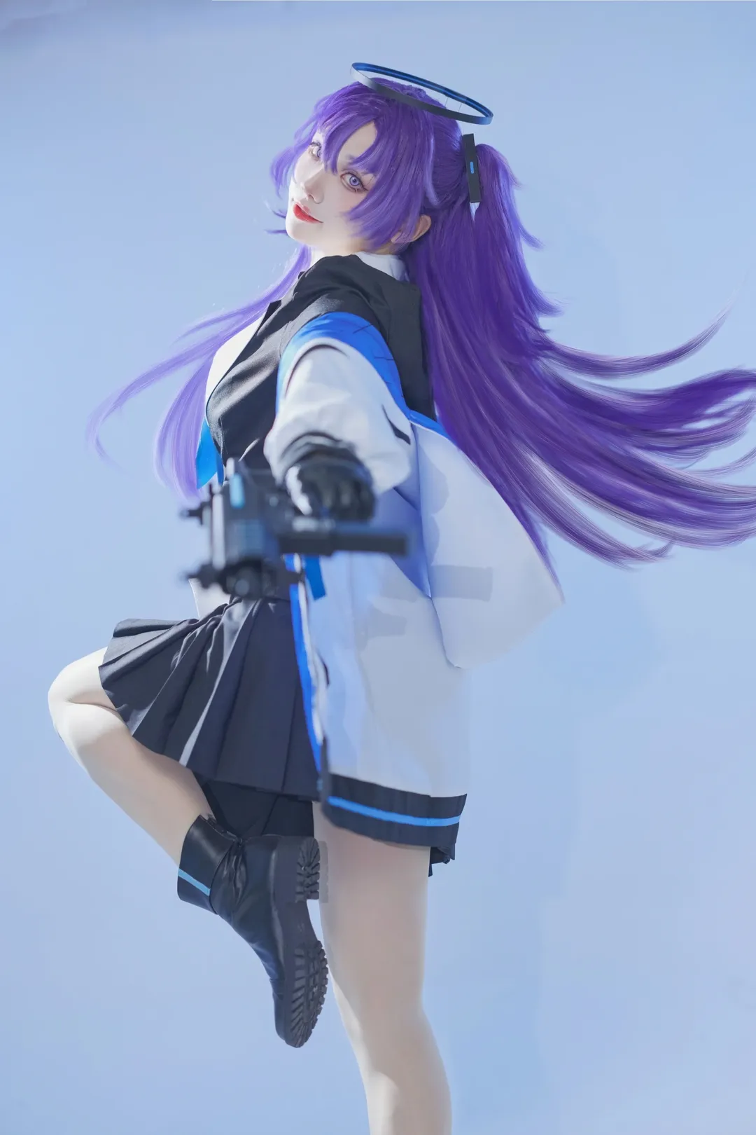 【早濑优香cos】蔚蓝档案的千禧年黑客少女