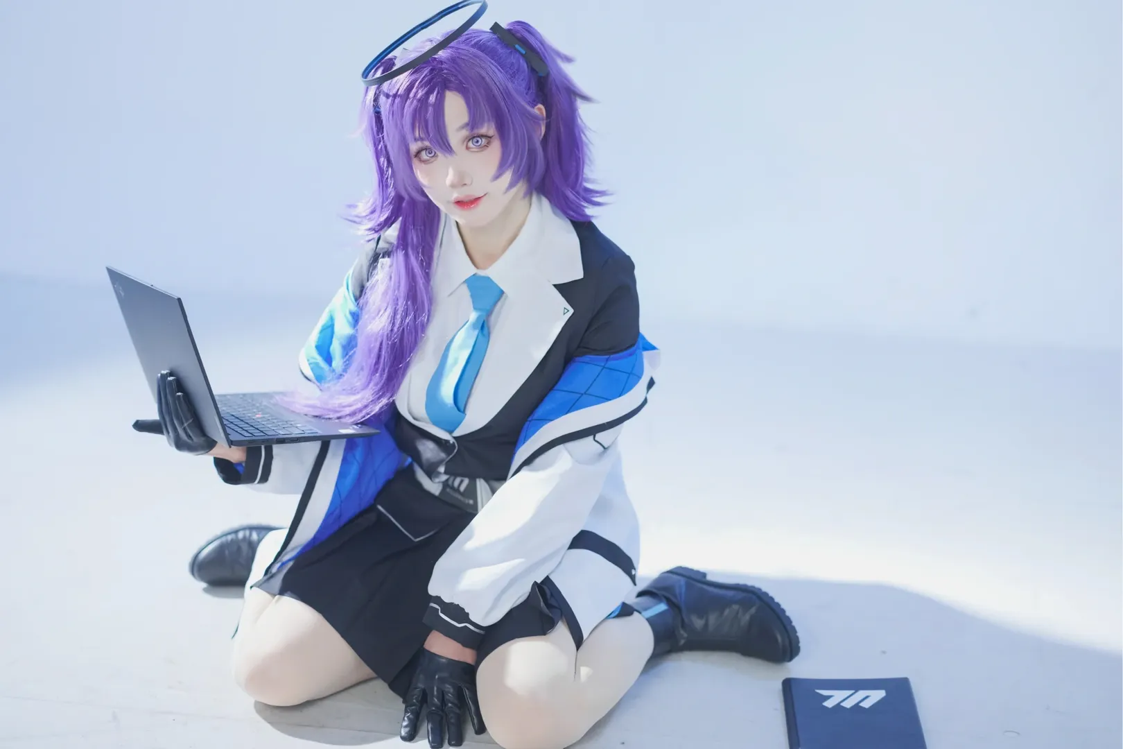 【早濑优香cos】蔚蓝档案的千禧年黑客少女 - 第 6 张