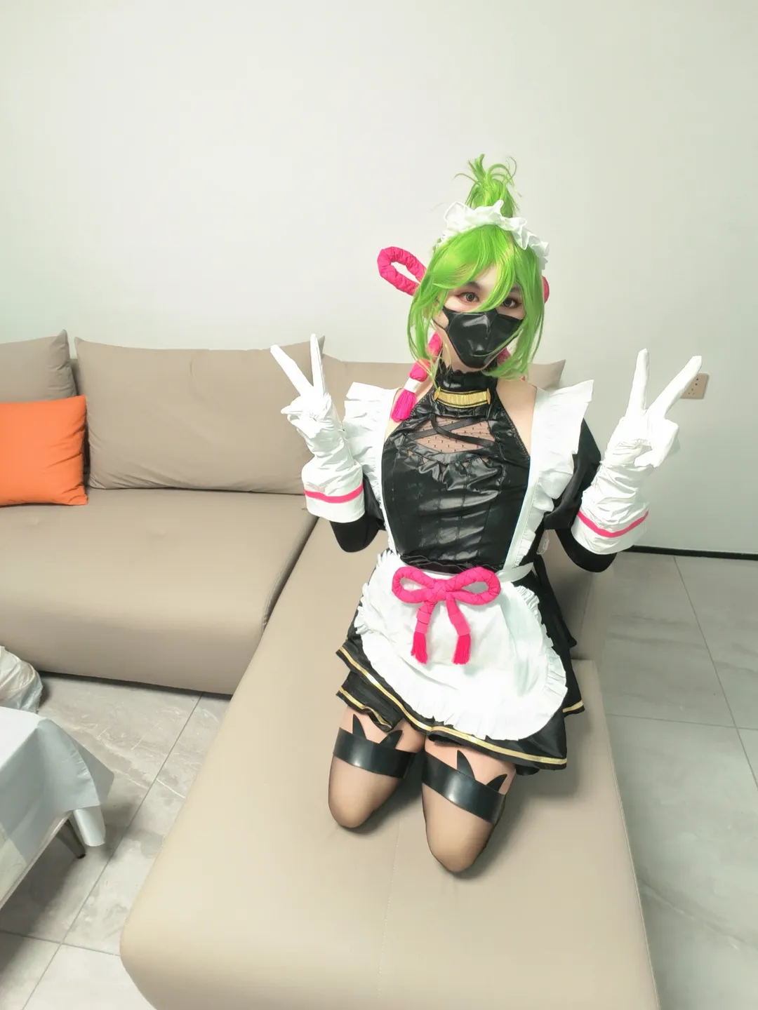 【原神久岐忍女仆cos】荒泷派二把手的居家营业时间 - 第 1 张