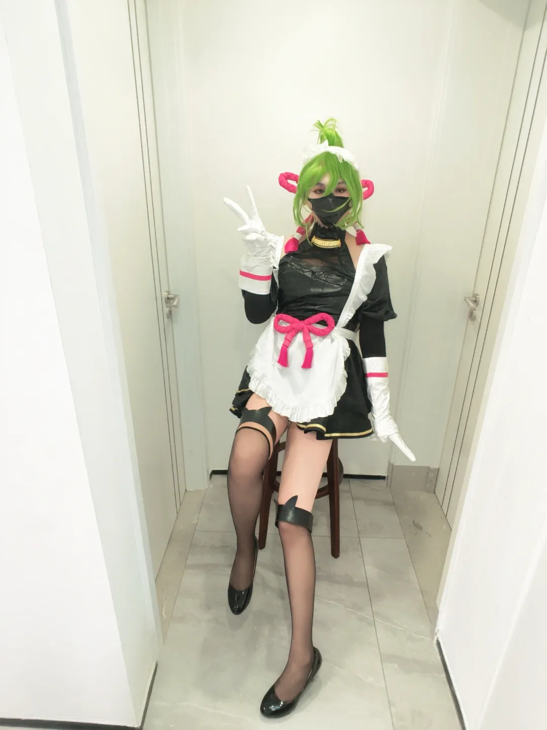 【原神久岐忍女仆cos】荒泷派二把手的居家营业时间 - 第 11 张