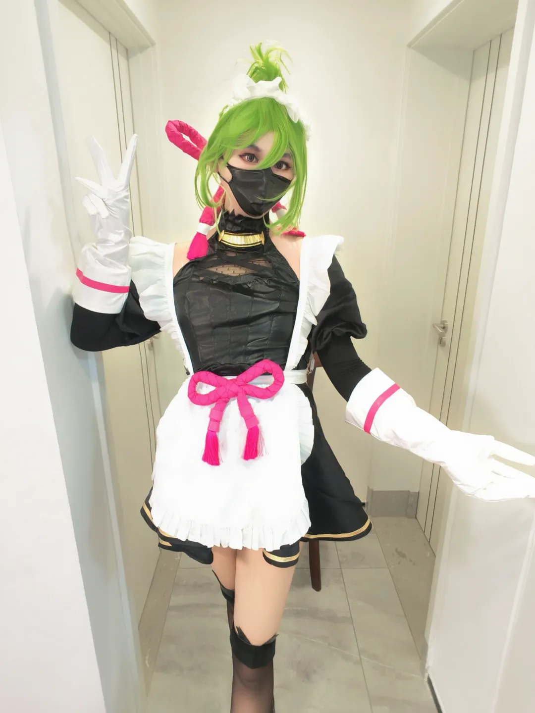 【原神久岐忍女仆cos】荒泷派二把手的居家营业时间 - 第 12 张