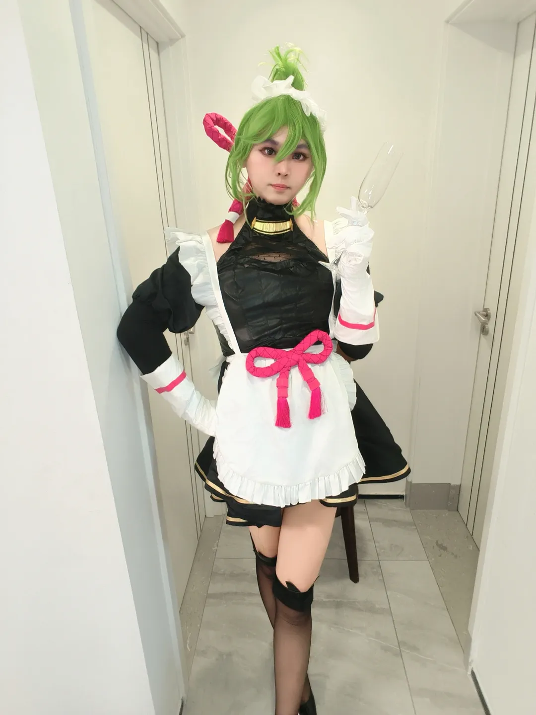 【原神久岐忍女仆cos】荒泷派二把手的居家营业时间 - 第 13 张