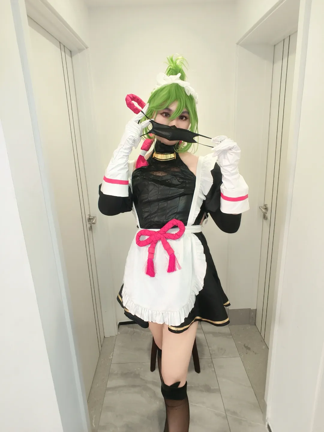 【原神久岐忍女仆cos】荒泷派二把手的居家营业时间 - 第 15 张