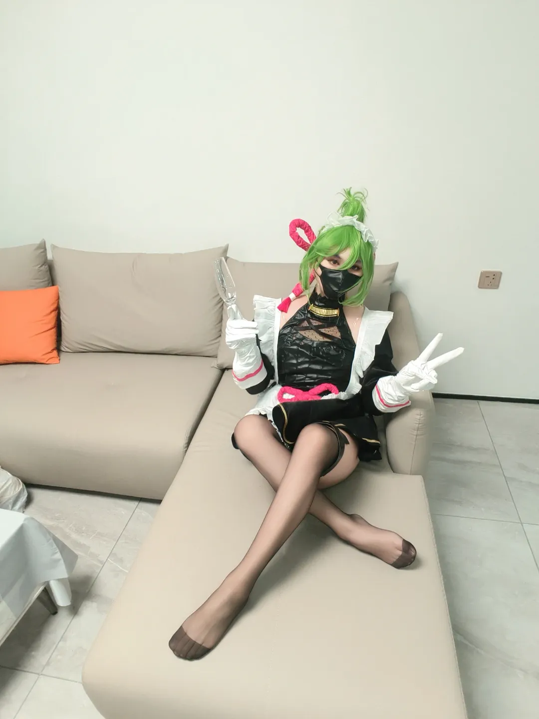 【原神久岐忍女仆cos】荒泷派二把手的居家营业时间 - 第 3 张