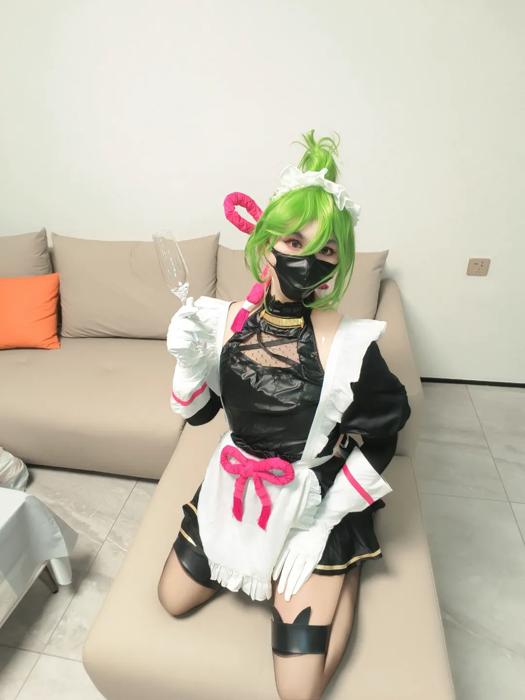 【原神久岐忍女仆cos】荒泷派二把手的居家营业时间 - 第 5 张