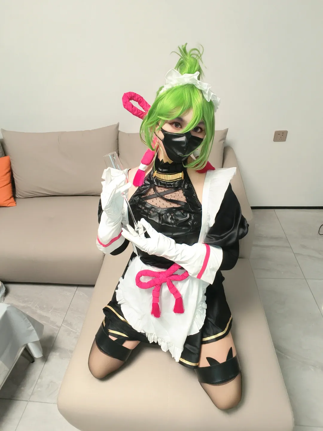 【原神久岐忍女仆cos】荒泷派二把手的居家营业时间 - 第 7 张