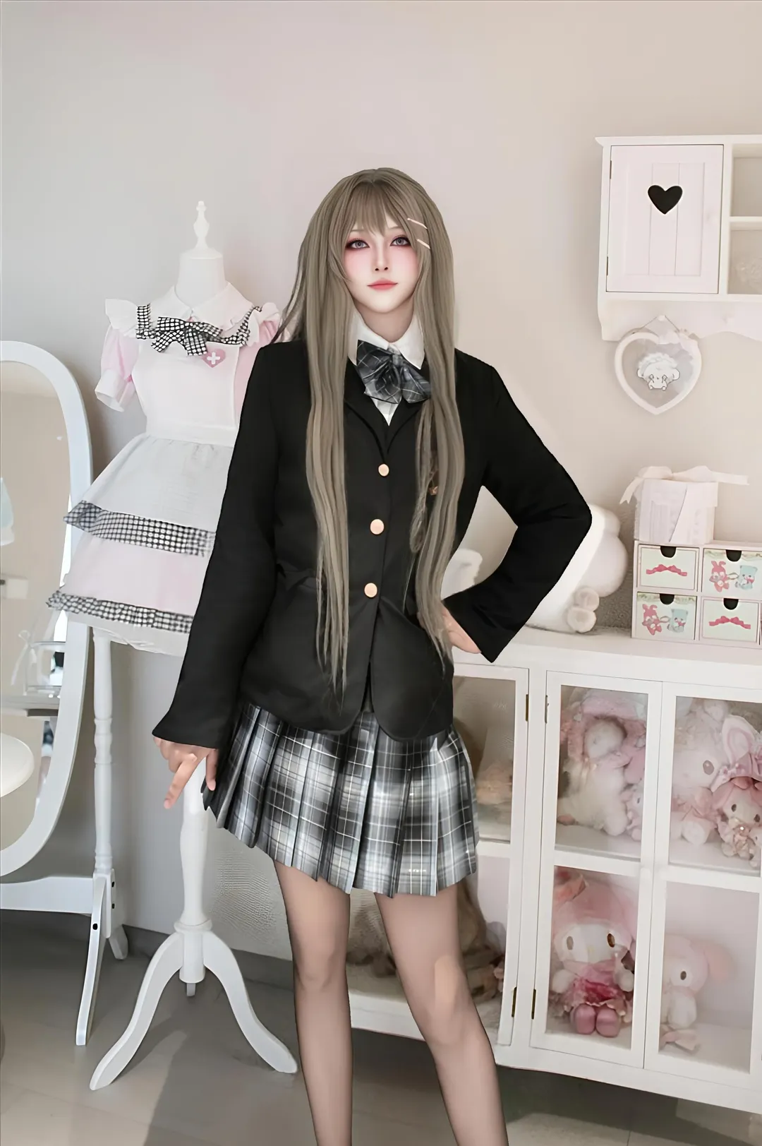 【樱岛麻衣cos】长沙Fuwafuwa Cream Cafe里的自搭JK日常 - 第 12 张