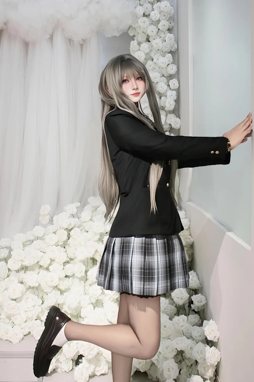 【樱岛麻衣cos】长沙Fuwafuwa Cream Cafe里的自搭JK日常 - 第 6 张