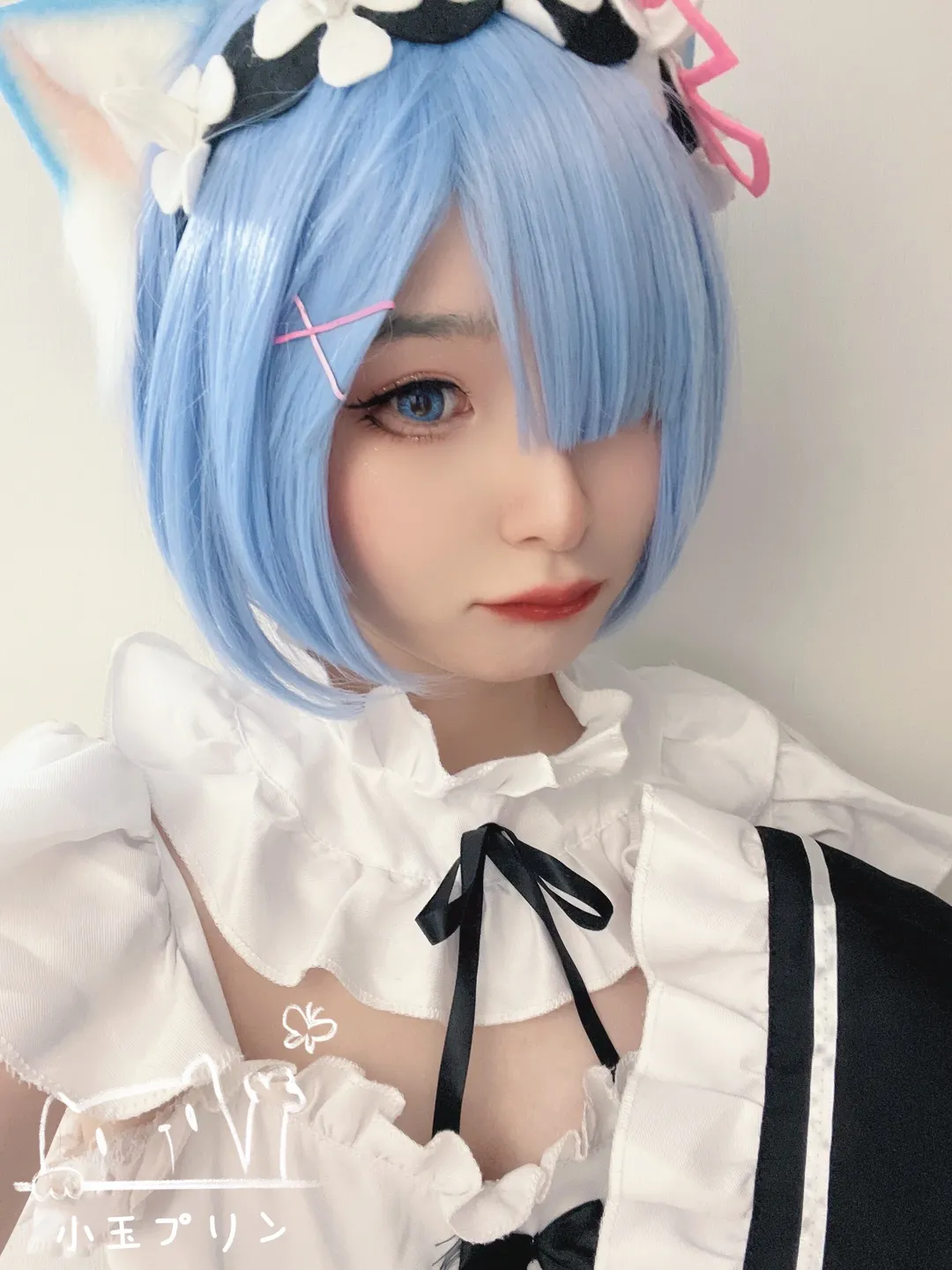 【蕾姆cos】从零开始的异世界生活的猫耳女仆造型 - 第 3 张