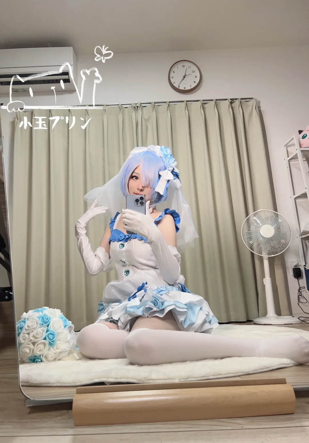 【蕾姆cos】從零開始的異世界，關於花嫁套裝的穿搭與拍攝心得 - 第 2 張