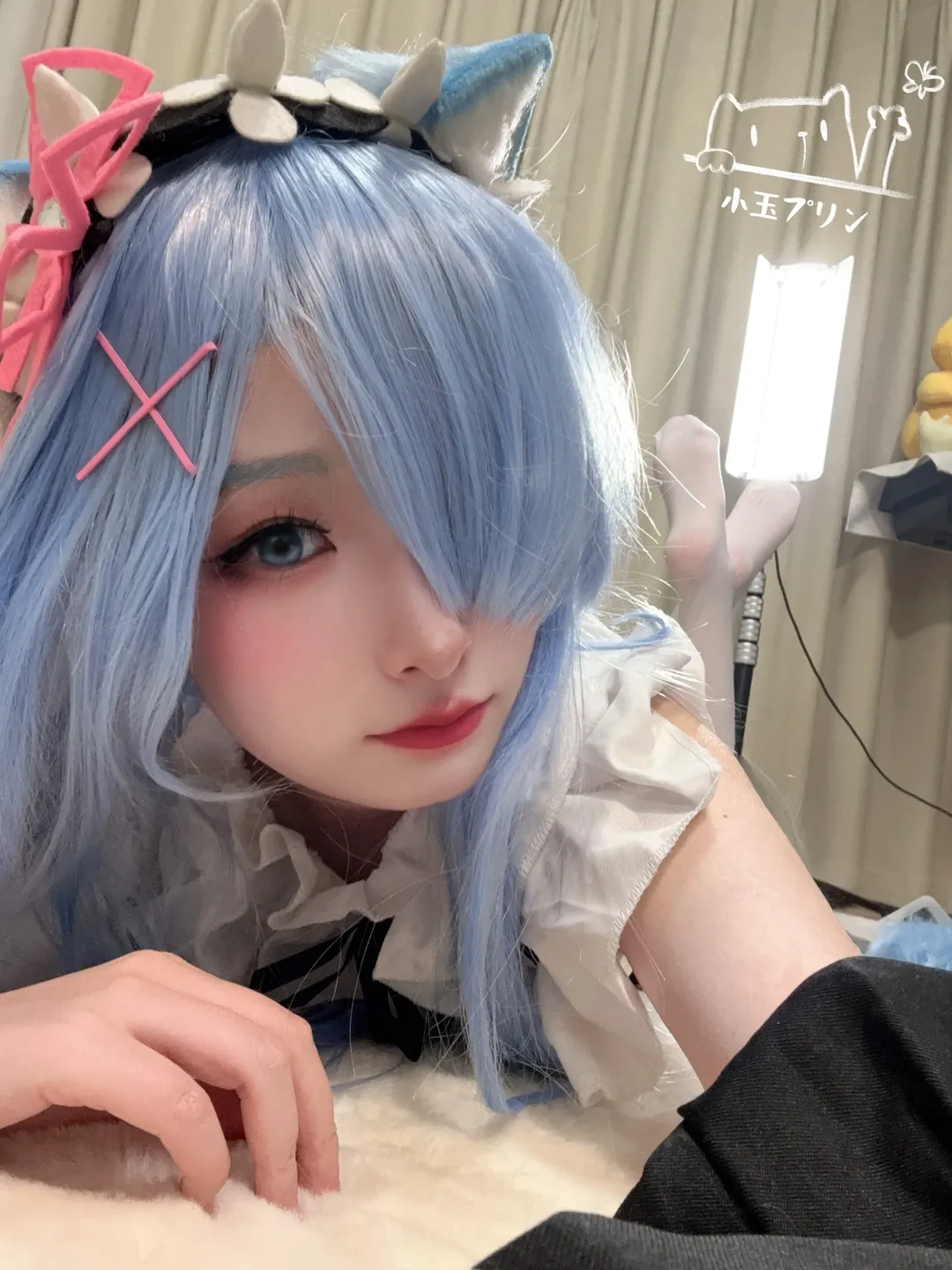 【蕾姆cos】貓裡貓氣的女僕裝，從零開始的異世界生活 - 第 1 張