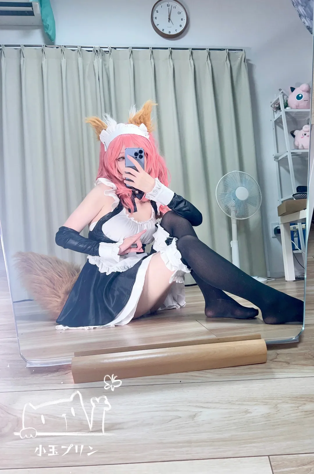【玉藻前cos】回到老家也要给御主准备女仆装惊喜 - 第 3 张