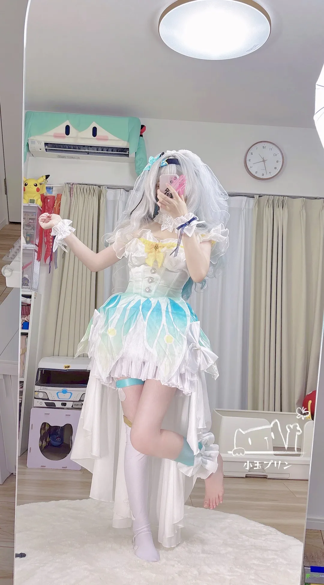 【流螢cos】崩壞星穹鐵道的花嫁姿態，捕捉自帶發光感的瞬間