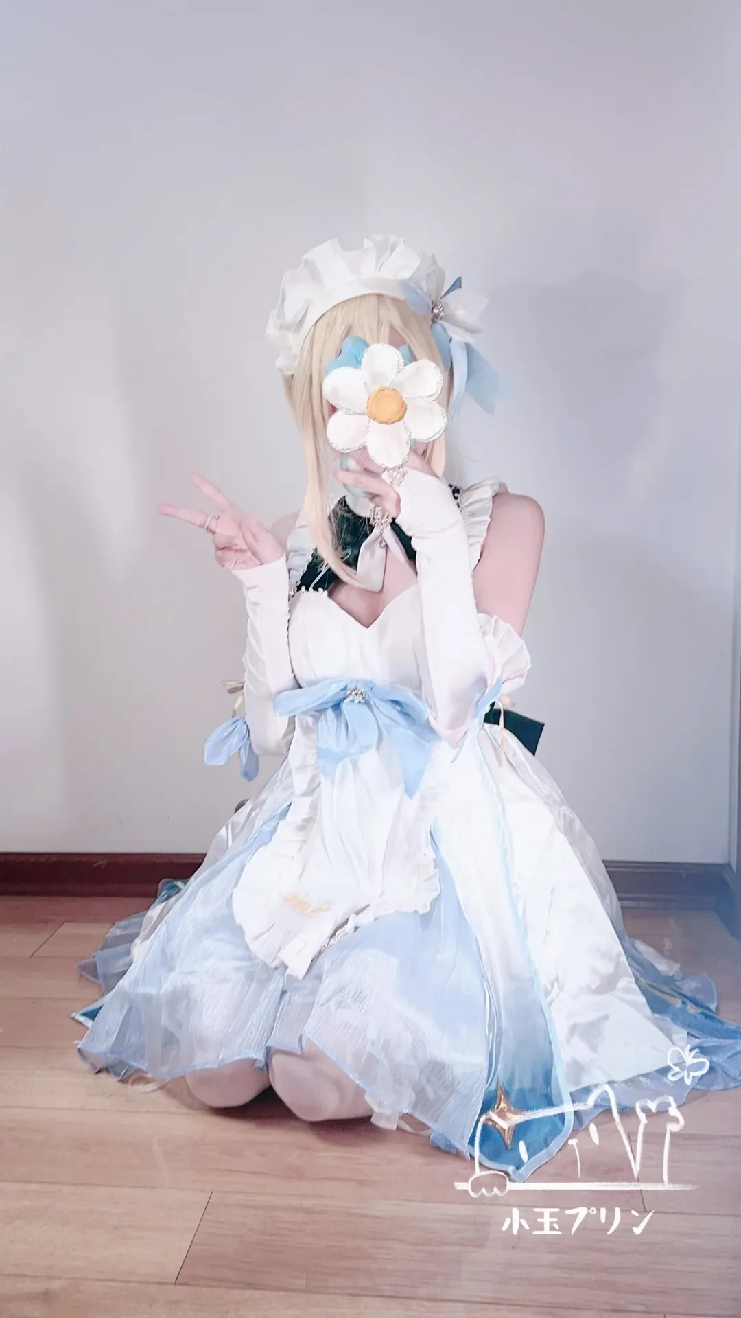 【荧cos】原神至冬打工人的白丝女仆装记录 - 第 2 张