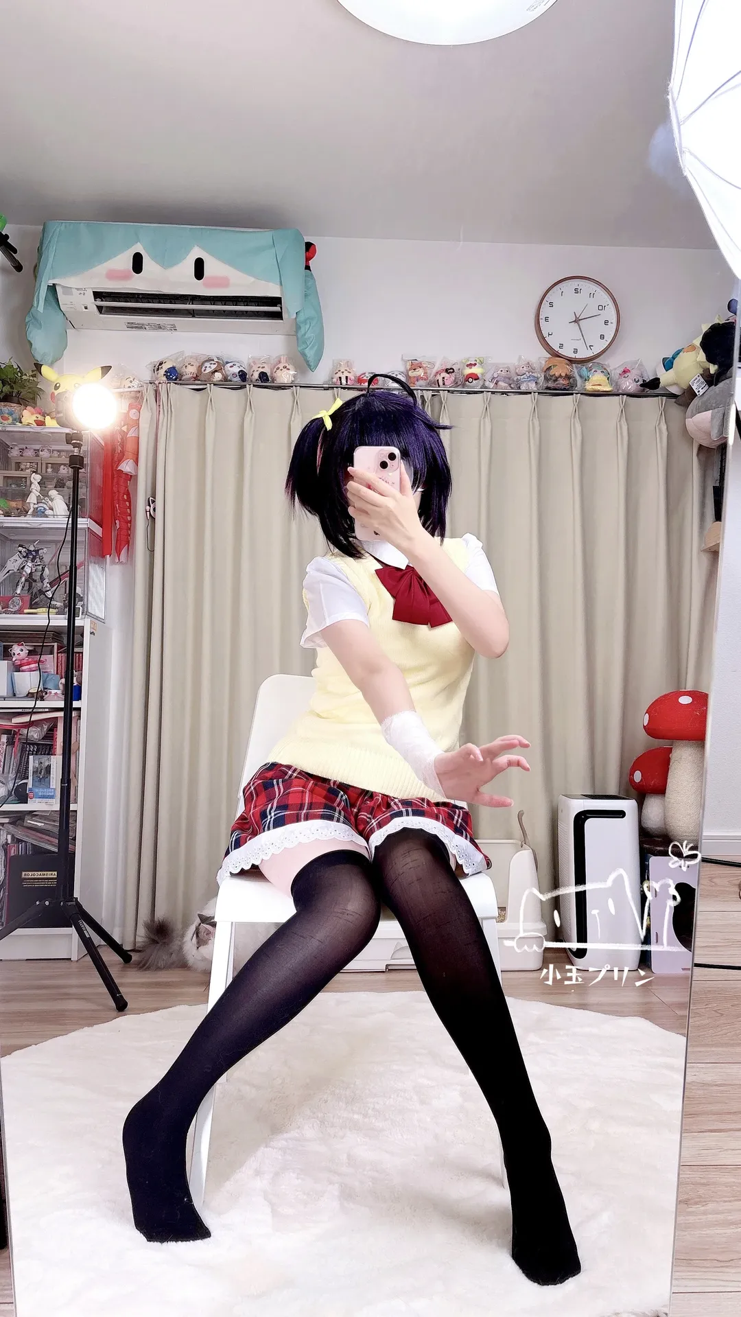 【小鸟游六花cos】中二病也要谈恋爱，邪王真眼契约的完美还原