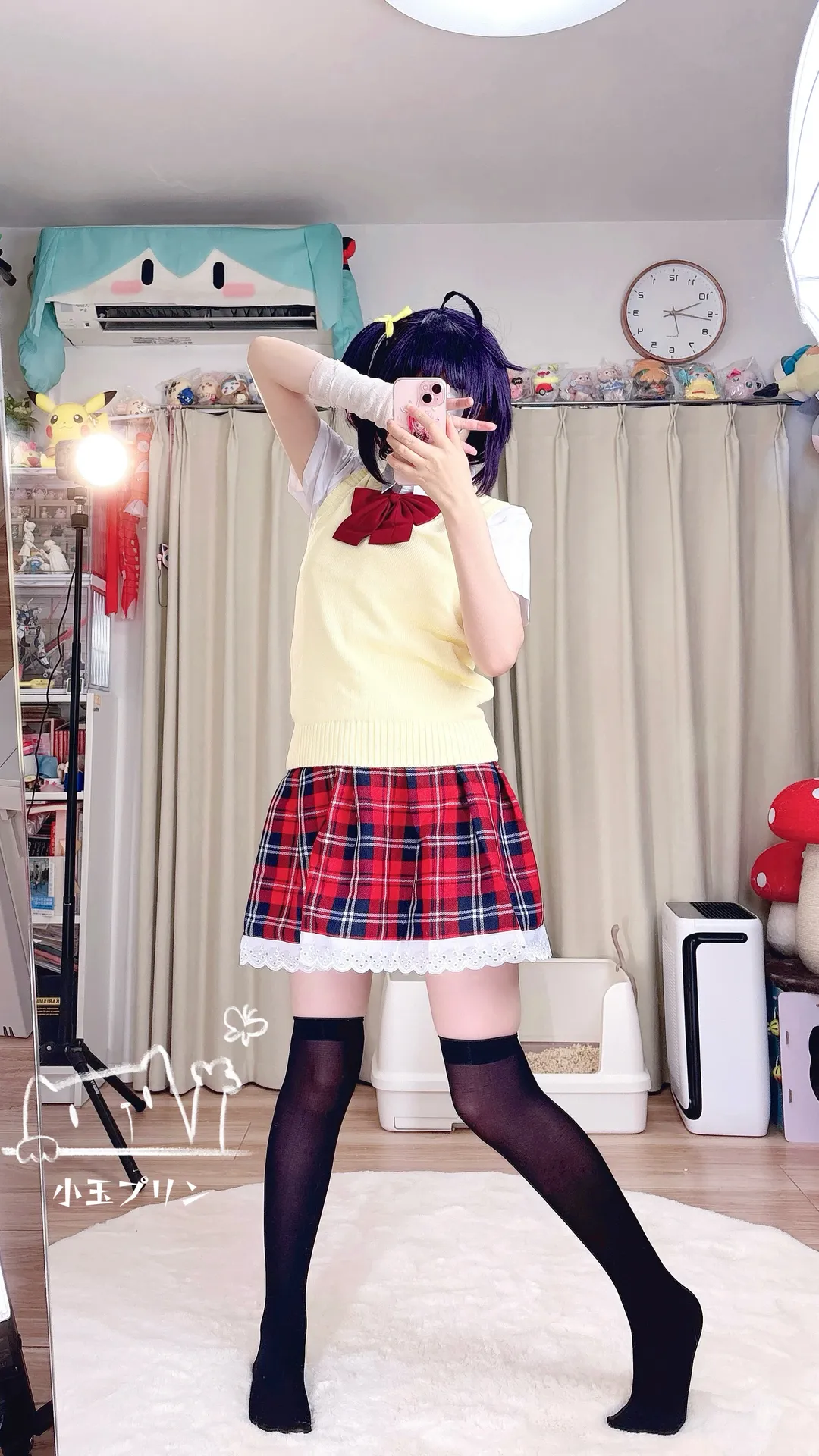 【小鸟游六花cos】中二病也要谈恋爱，邪王真眼契约的完美还原 - 第 2 张