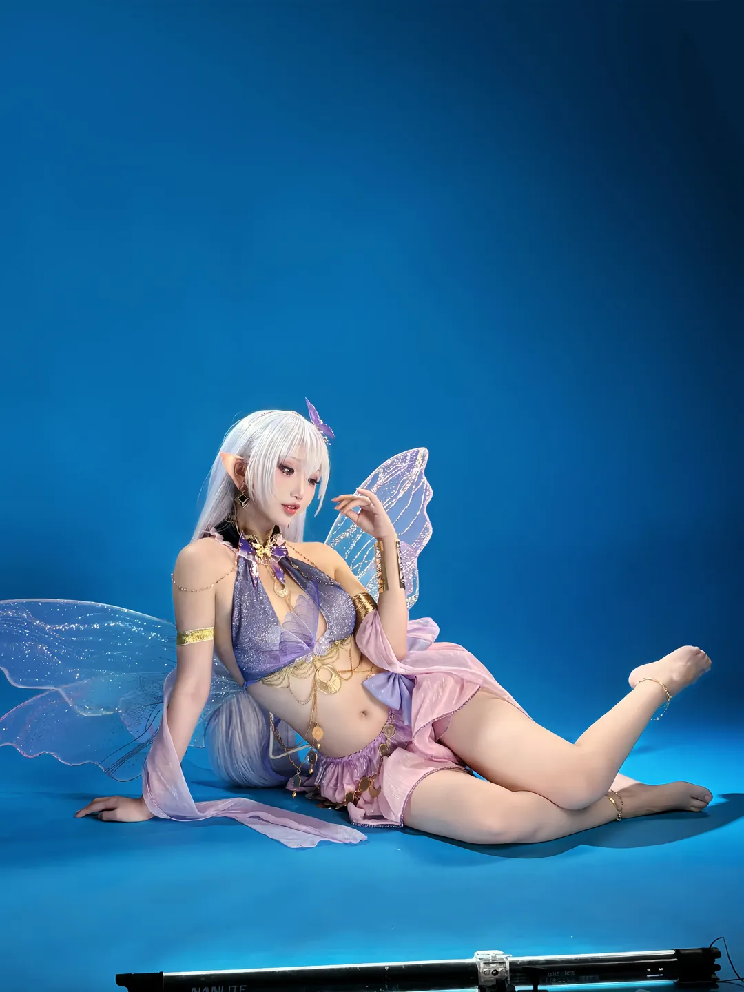 【Albion Cosplay】Azur Lane Behind-the-Scenes: Freezing an Elf's Lightness - Image 2