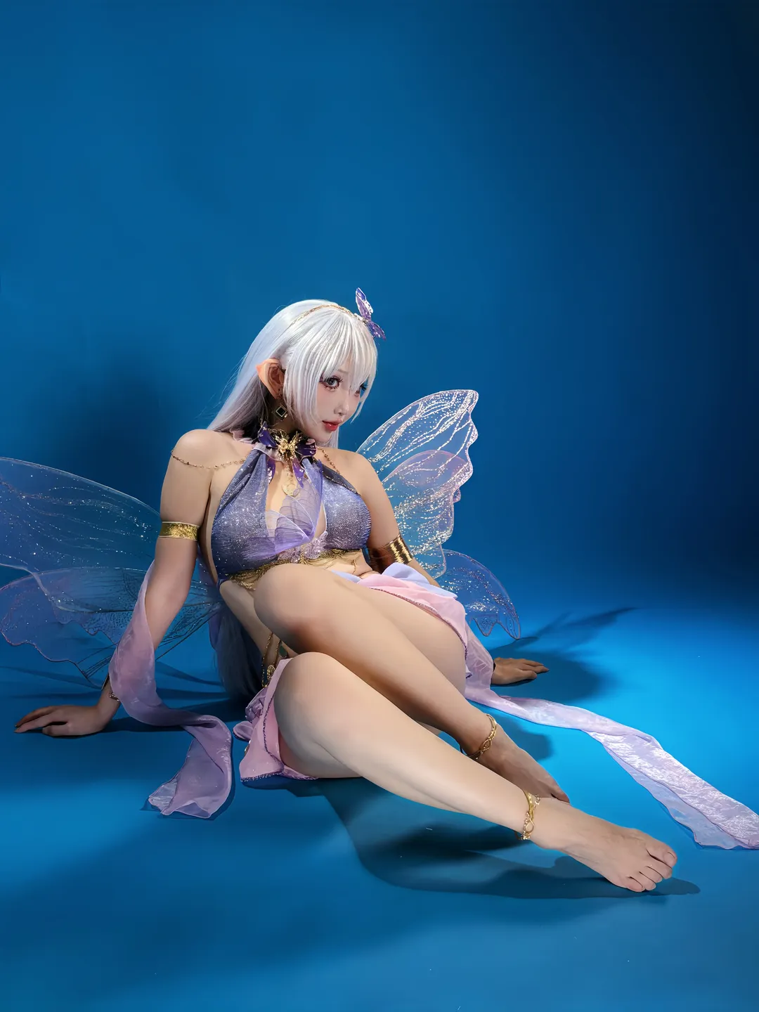 【Albion Cosplay】Azur Lane Behind-the-Scenes: Freezing an Elf's Lightness - Image 4