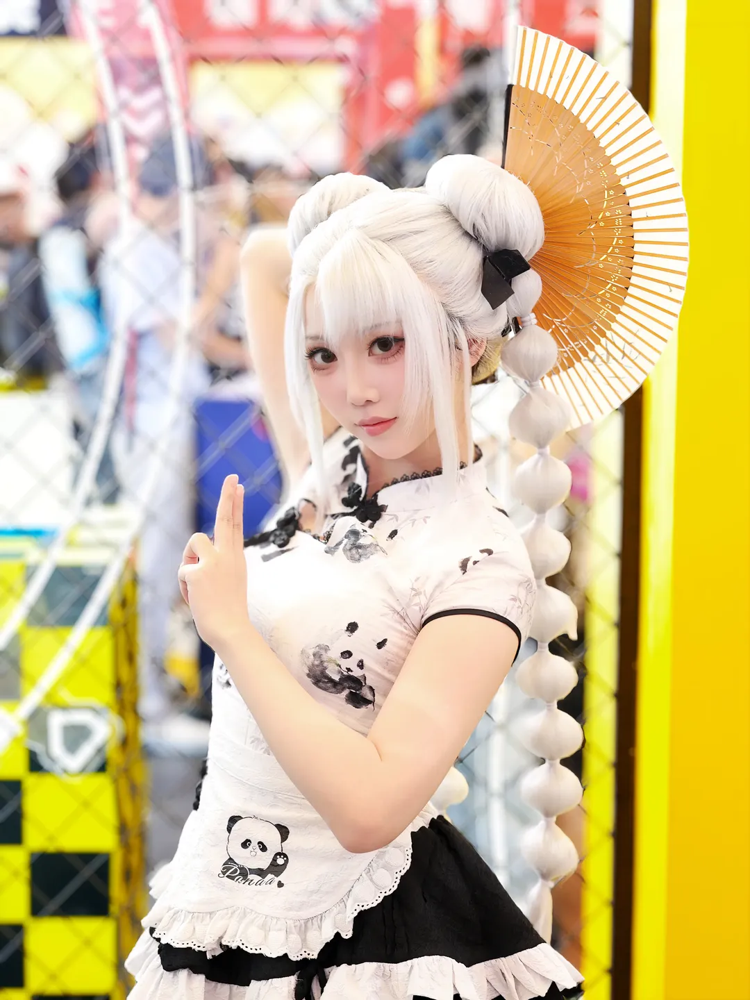 中国風と二次元が交差するアニメイベント日常、ニコンブースで扇子を手に撮り尽くす - 4 枚目