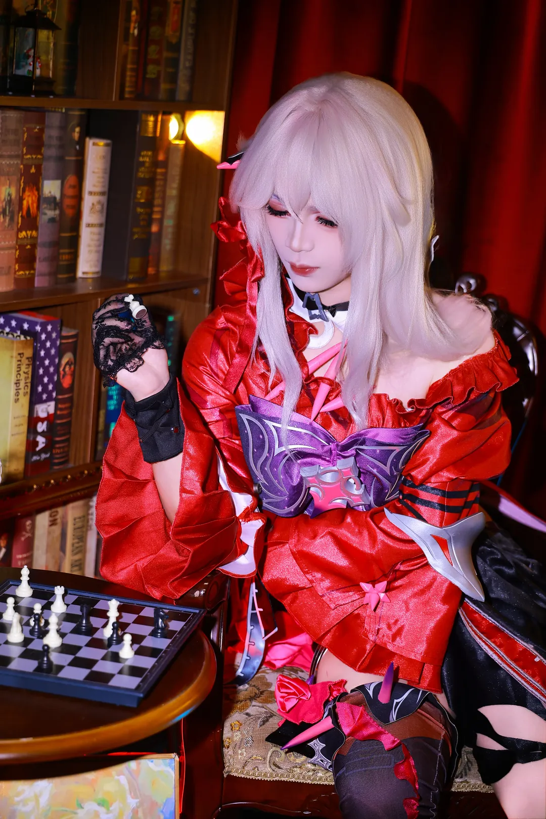 【瑟莉姆cos】崩壞三的暗黑貴族紅黑美學 - 第 2 張