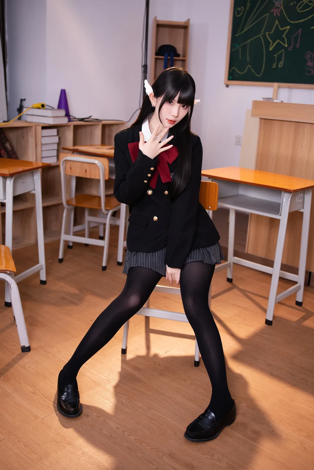校园风JK写真 定格青春里的学院时光 - 第 1 张