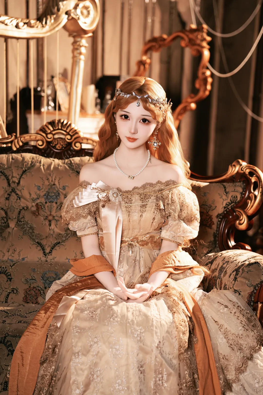 【清cos】圣女的魔力是万能的，欧式古典氛围感拉满